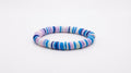 clay beaded bracelet